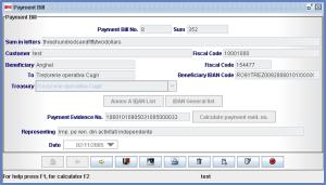 Payment Bill